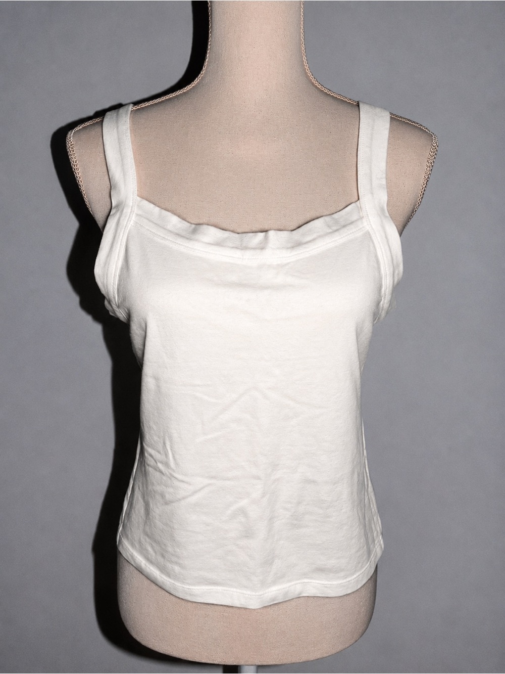 ✨✨✨ SOLD ✨✨✨ Anthropologie | Pilcro White Square-Neck Tank Top | NWT!